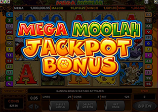 Mega Moolah Jackpot
